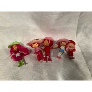 Lot Of 5 Strawberry Shortcake toy Figures